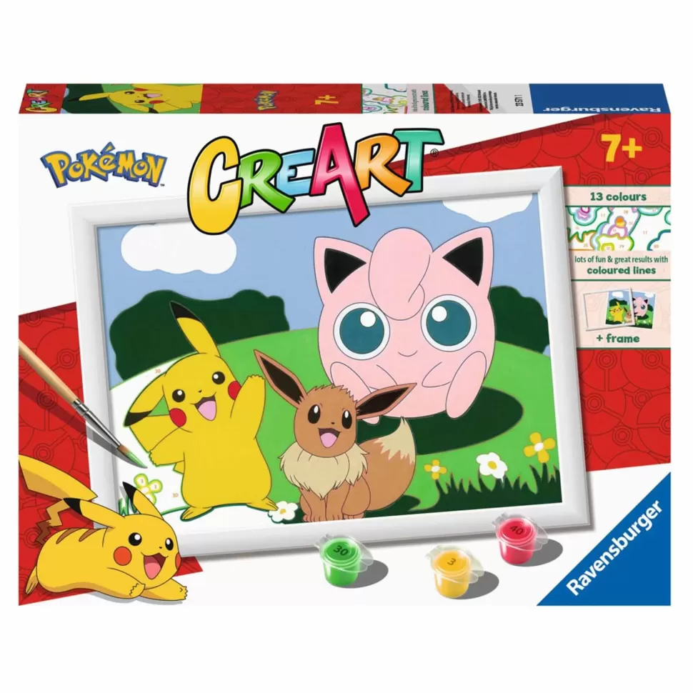 Pokemon Creart Serie D Classic Juego Creativo Pintura* Manualidades