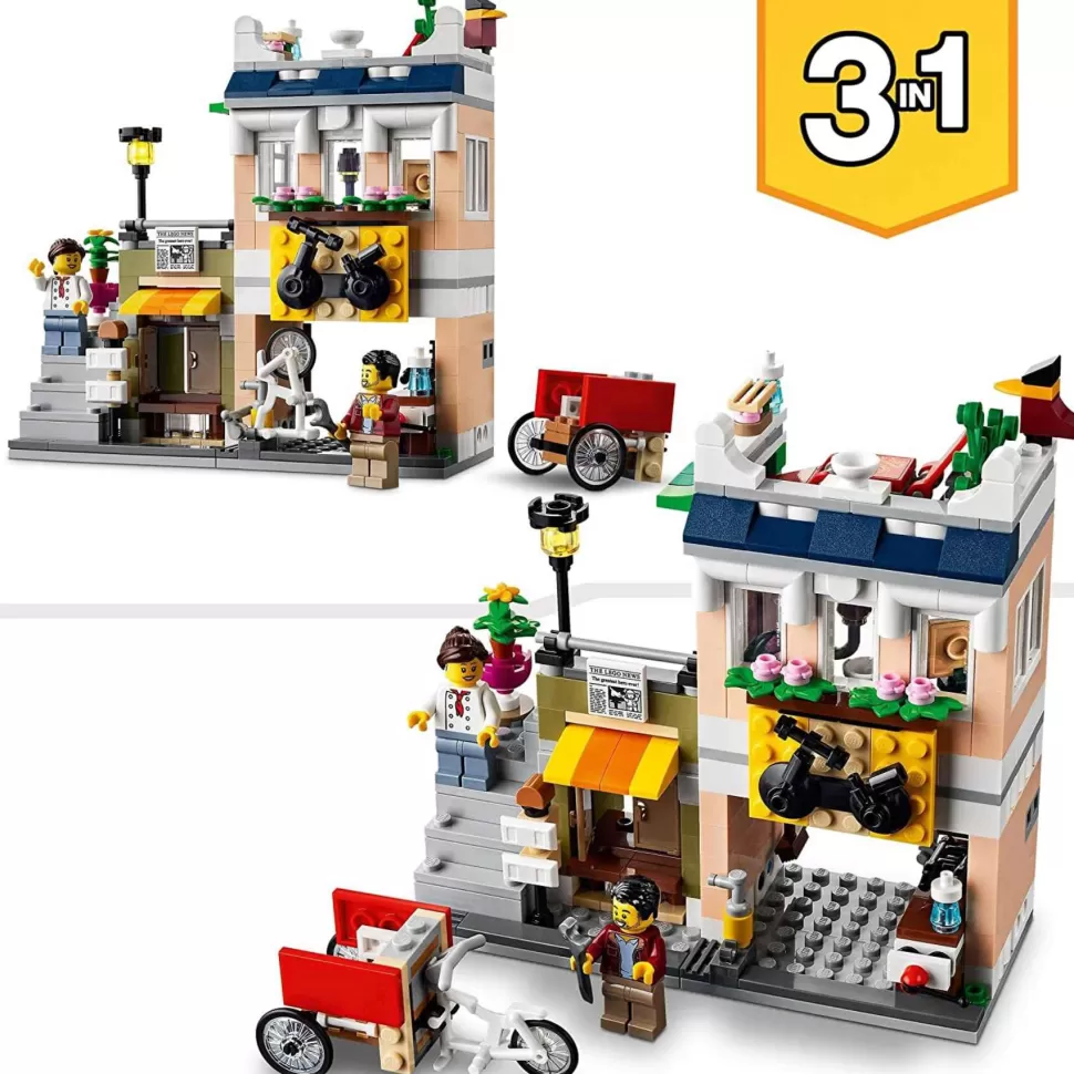 * Creator 3 En 1 Restaurante De Fideos Del Centro 31131* Juegos De Construcción