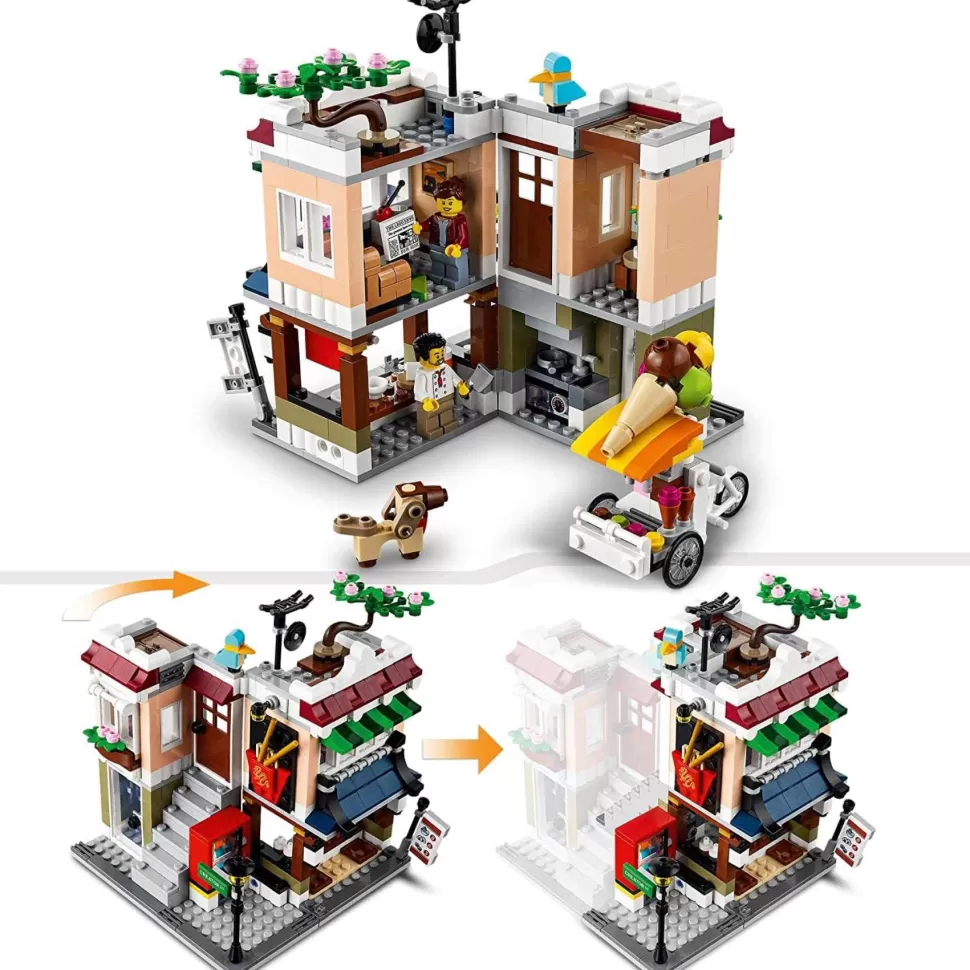 * Creator 3 En 1 Restaurante De Fideos Del Centro 31131* Juegos De Construcción