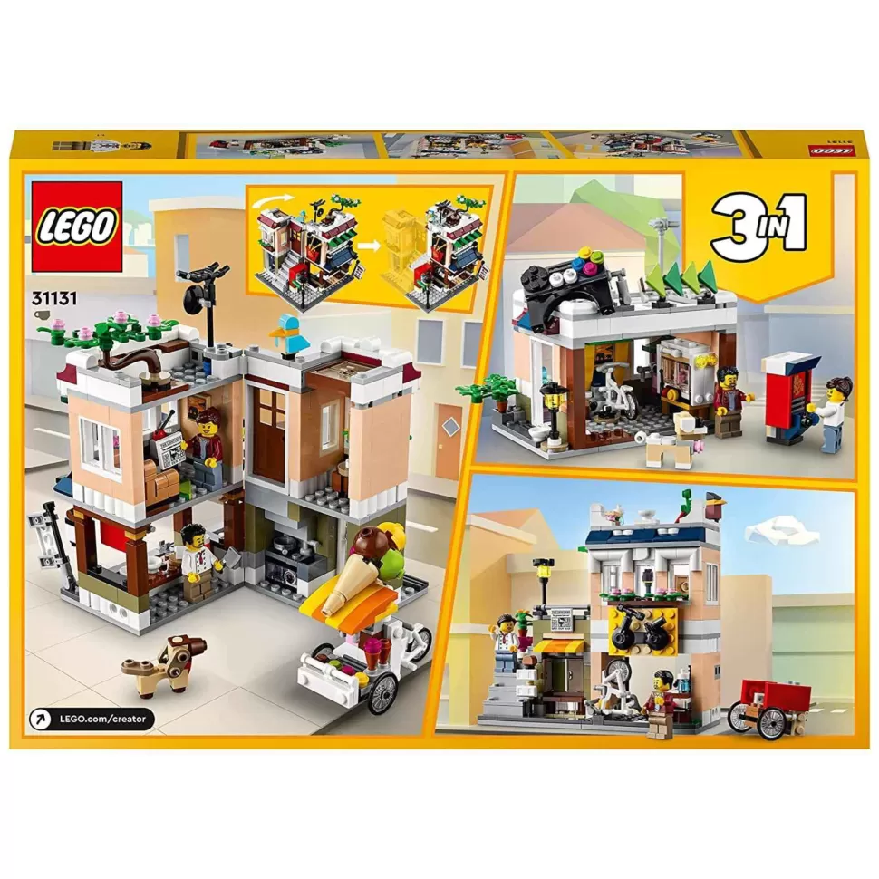 * Creator 3 En 1 Restaurante De Fideos Del Centro 31131* Juegos De Construcción