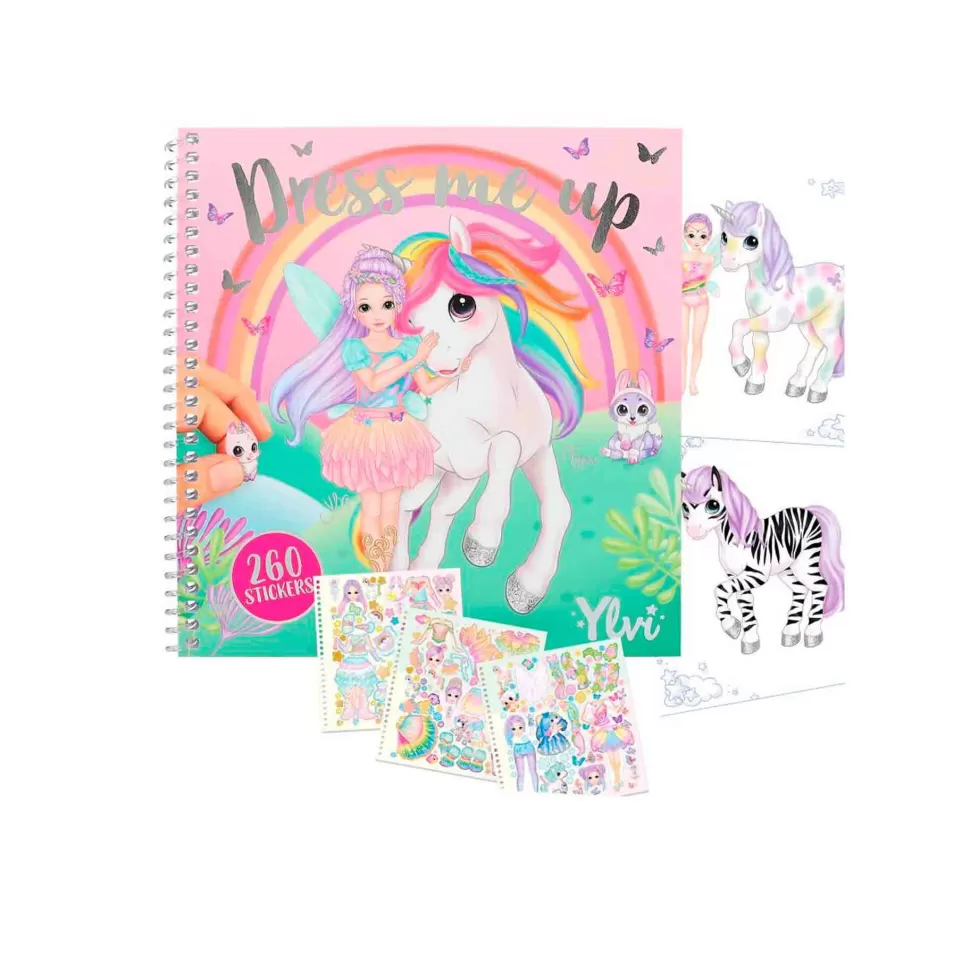 Ylvi Manualidades^Cuaderno Con Calcomanias Dress Me Up