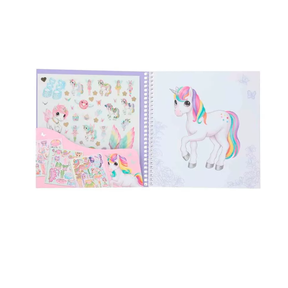 Ylvi Manualidades^Cuaderno Con Calcomanias Dress Me Up