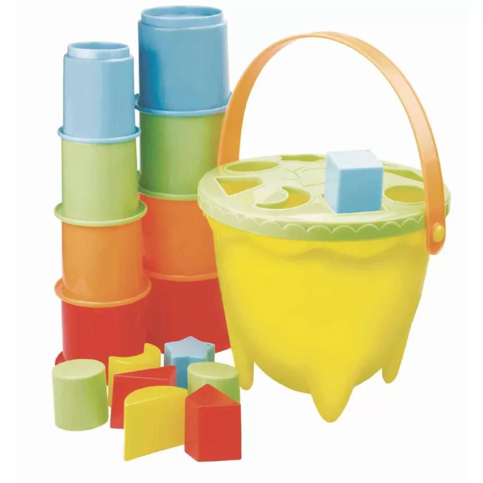 Infant Planet Primera Infancia^Cubo Formas Apilables Juguete Infantil