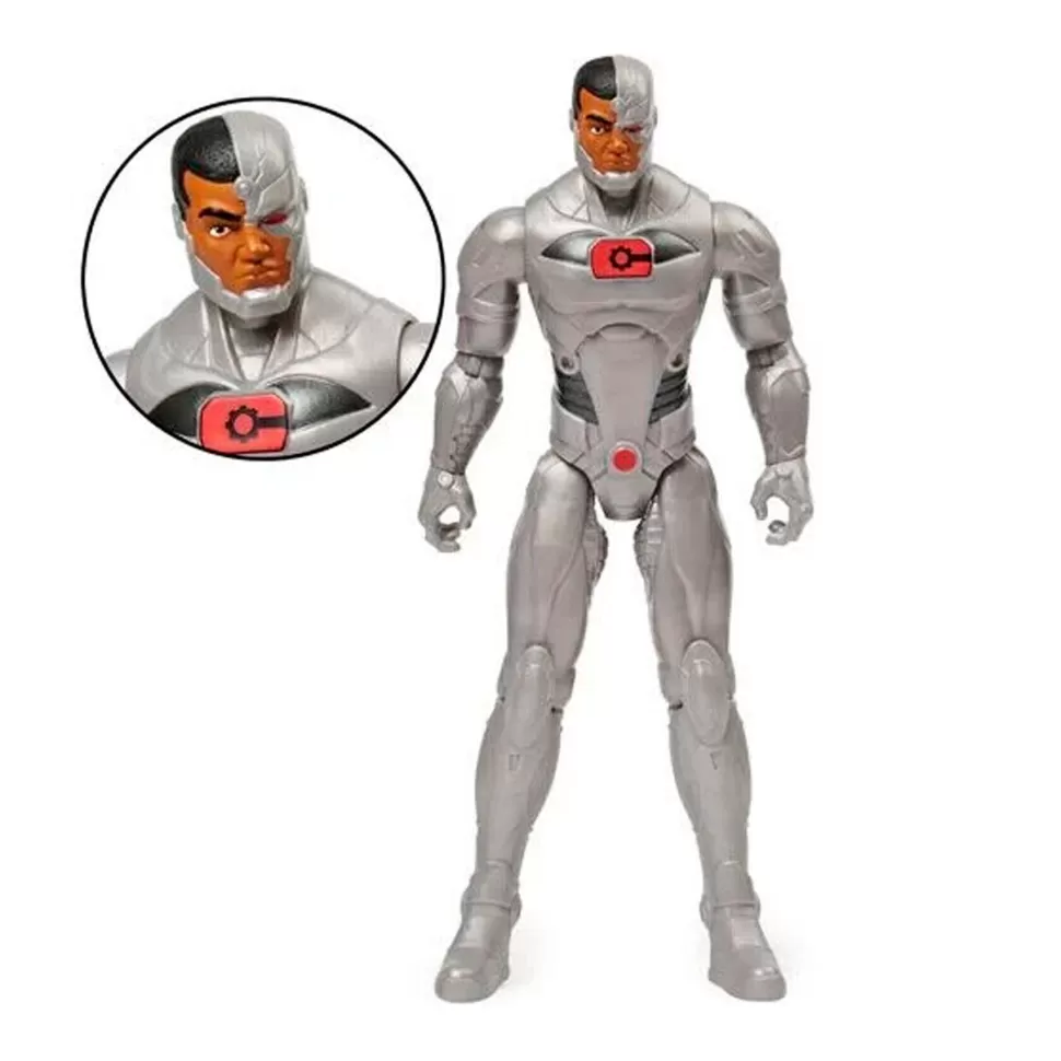 DC Comics Figura De 30 Cm De Cyborg* Figuras Y Minimundos