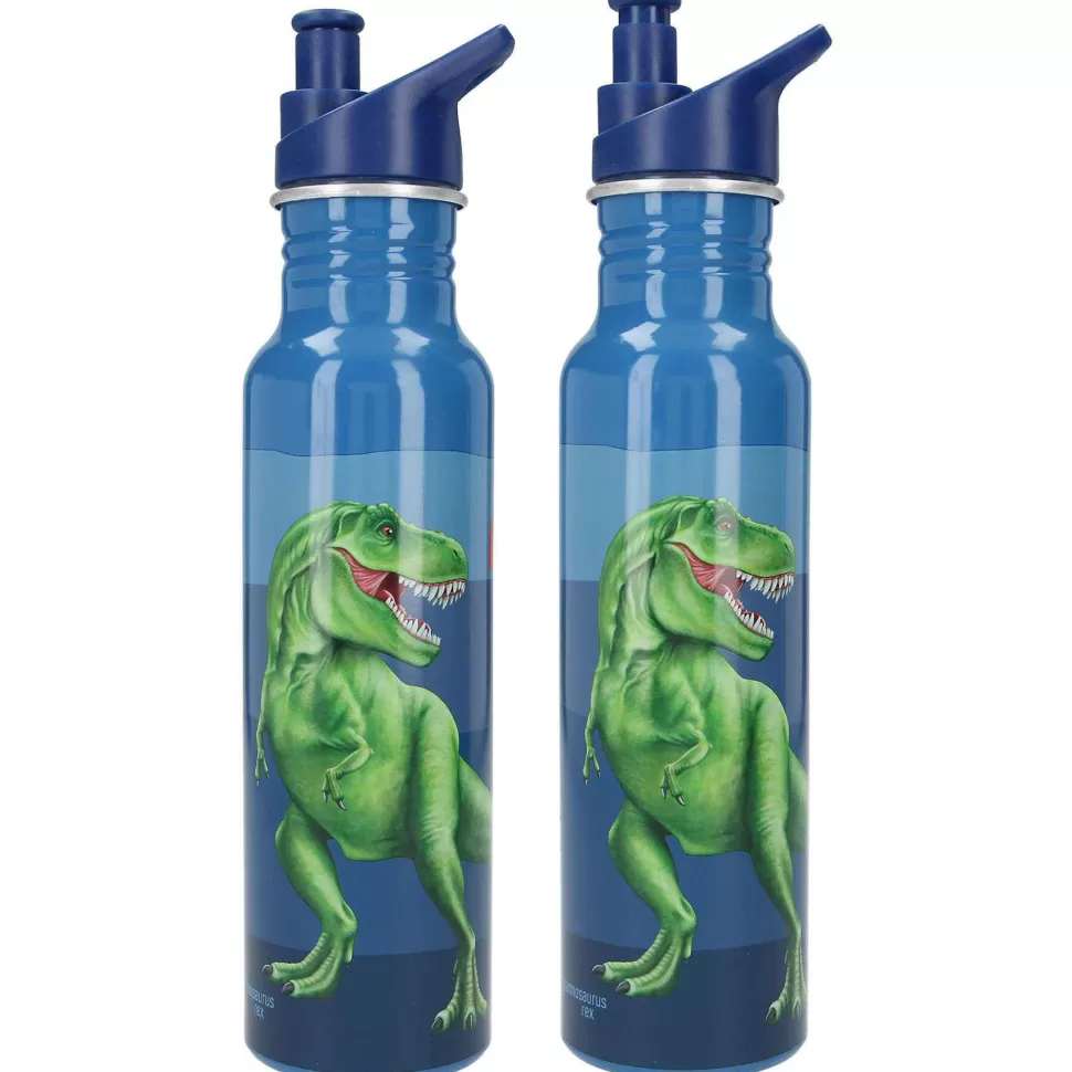 TopModel Vuelta Al Cole^Dino World Botella De Aluminio Azul