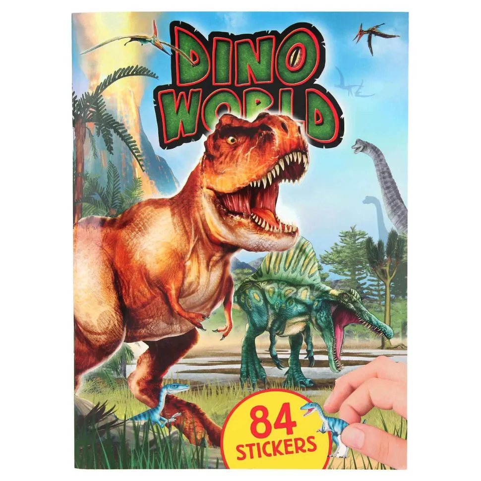 TopModel Manualidades^Dino World Con Pegatinas En Relieve