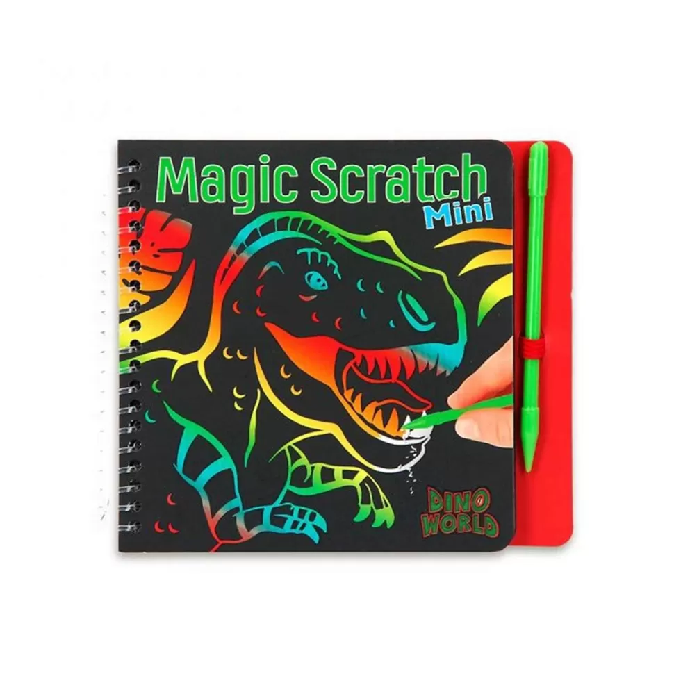 TopModel Vuelta Al Cole^Dino World Mini Magic-Scratch Book