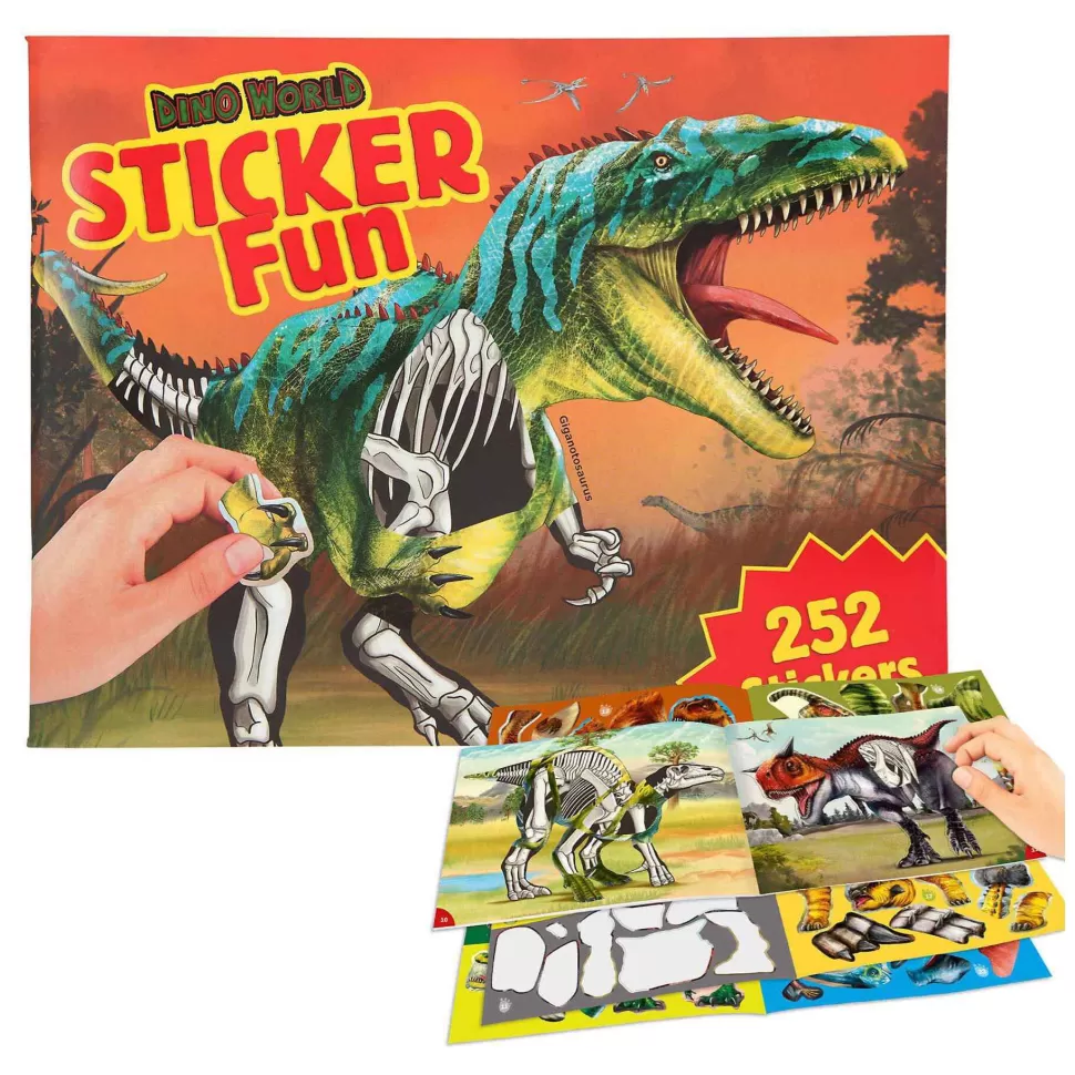 TopModel Manualidades^Dino World Sticker Fun