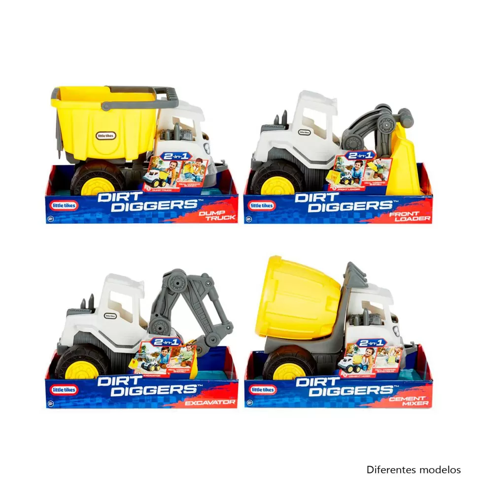 Little Tikes Vehículos Y Radio Control^Dirt Diggers Camiones De Carga Diferentes Modelos