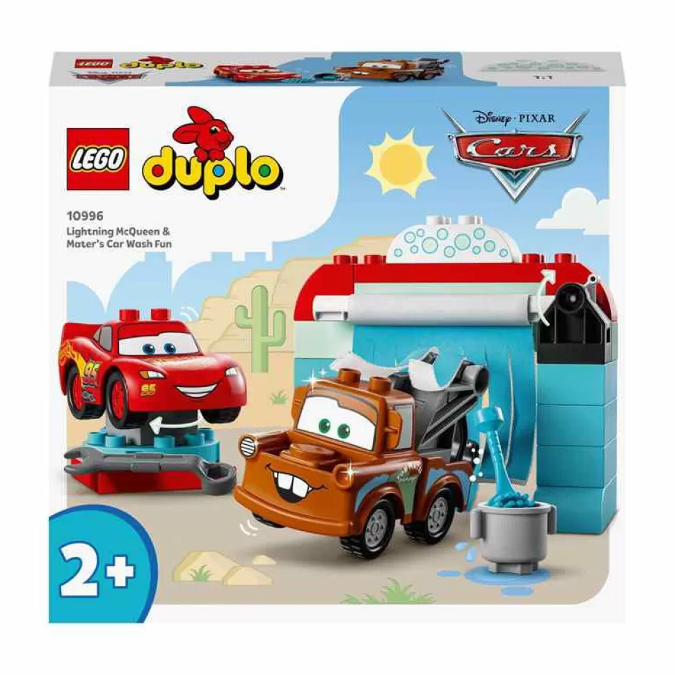 * Diversion En El Autolavado Con Rayo Mcqueen Y Mate* Juegos De Construcción