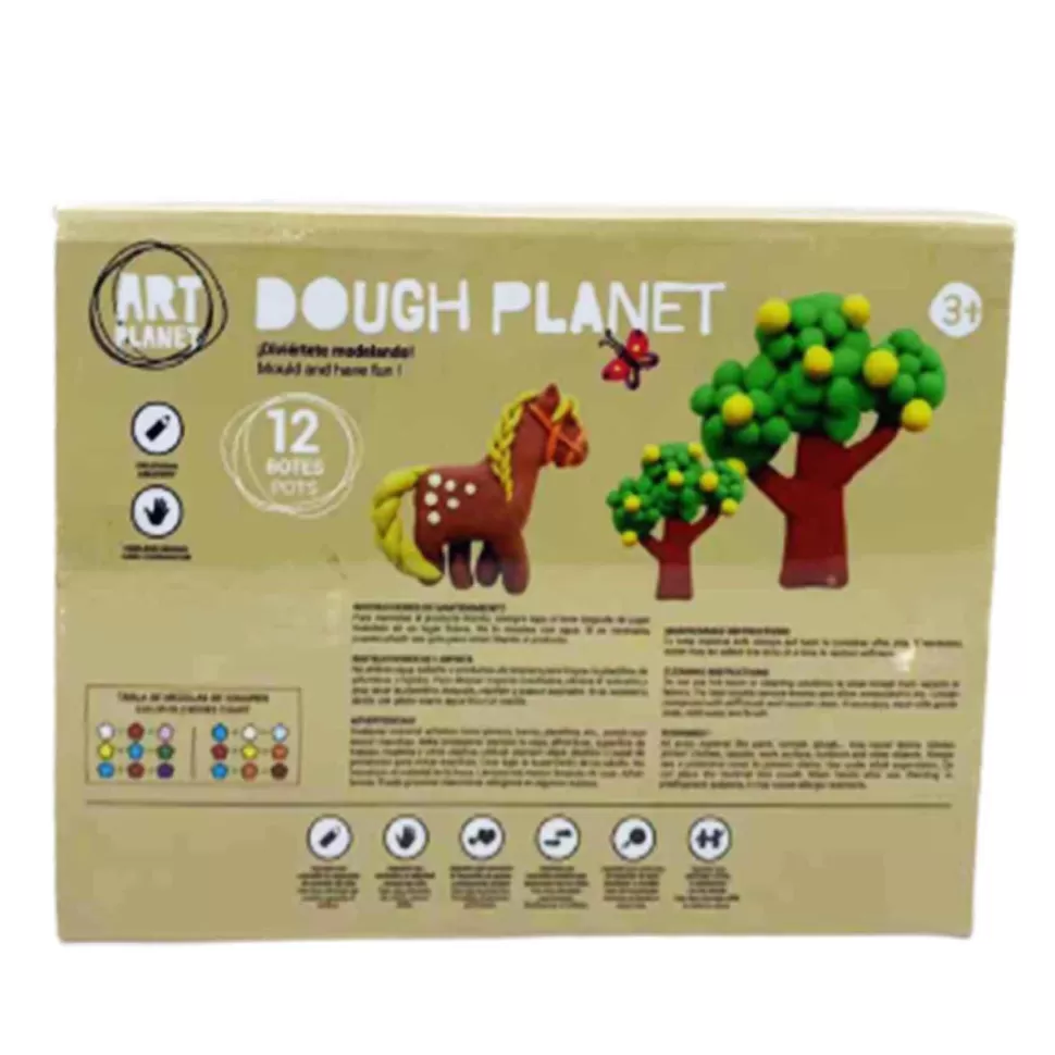 Art Planet Dough Planet Botes De Plastilina* Manualidades