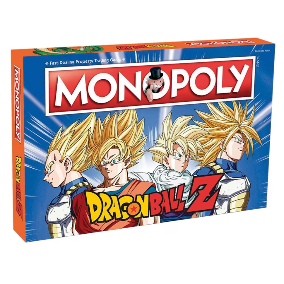 Dragon Ball Z Juego De Mesa Monopoly* Juegos De Mesa