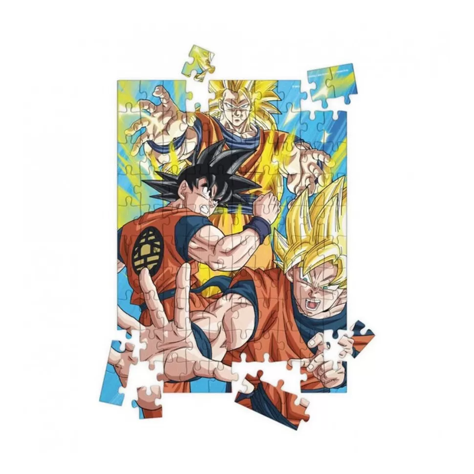 Dragon Ball Puzzles Y Educativos^ Z Puzzle Lenticular Goku Saiyan 100 Piezas