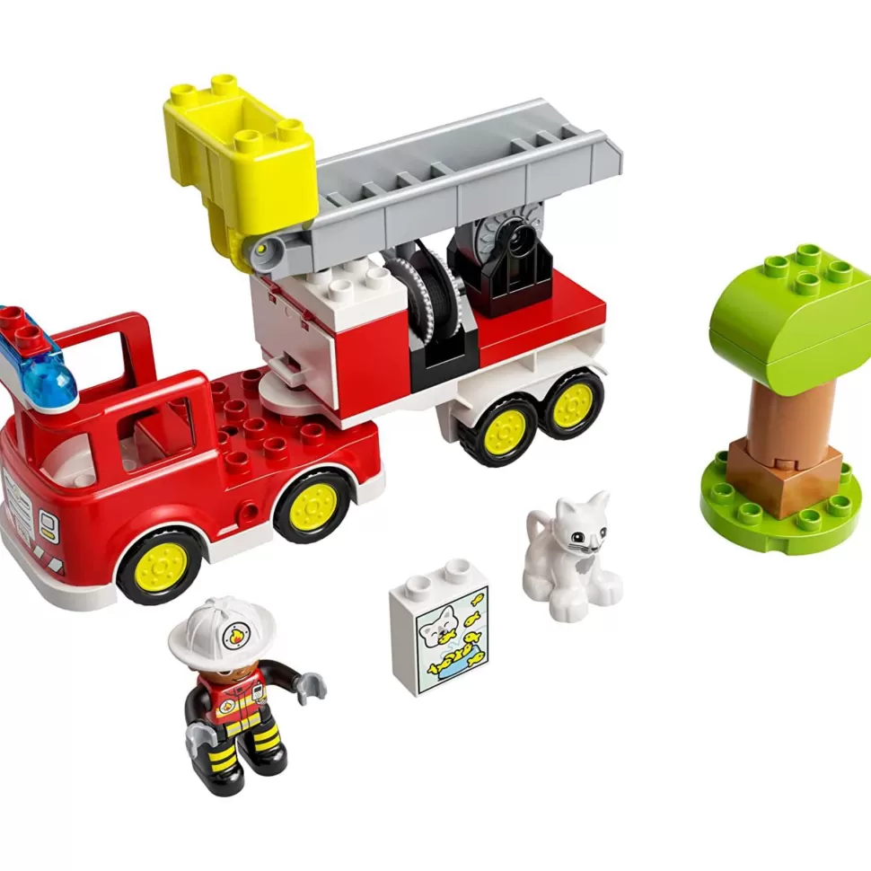 * Juegos De Construcción^ Duplo Camion De Bomberos 10969