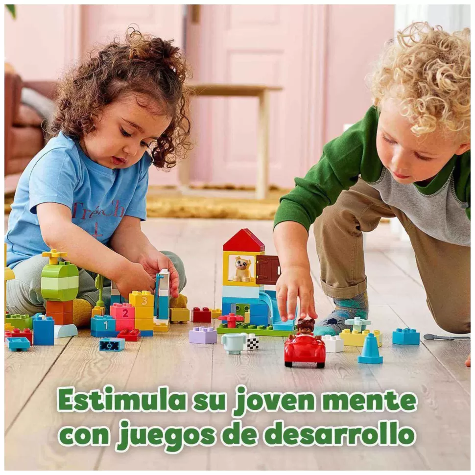 * Juegos De Construcción^ Duplo Classic 10914 Caja De Ladrillos Deluxe