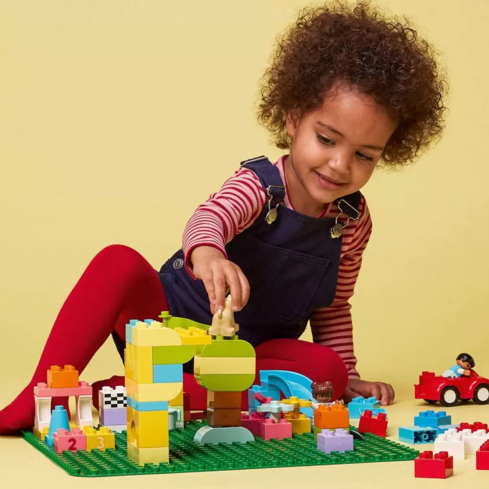 * Juegos De Construcción^ Duplo Classic 10980 Base De Construcción Verde