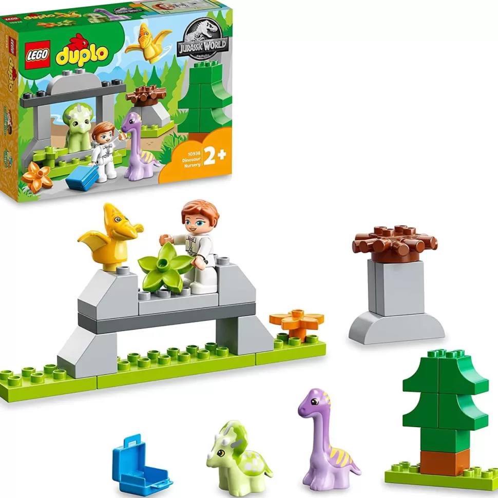 * Juegos De Construcción^ Duplo Jurassic World Guarderia De Dinosaurios 10938