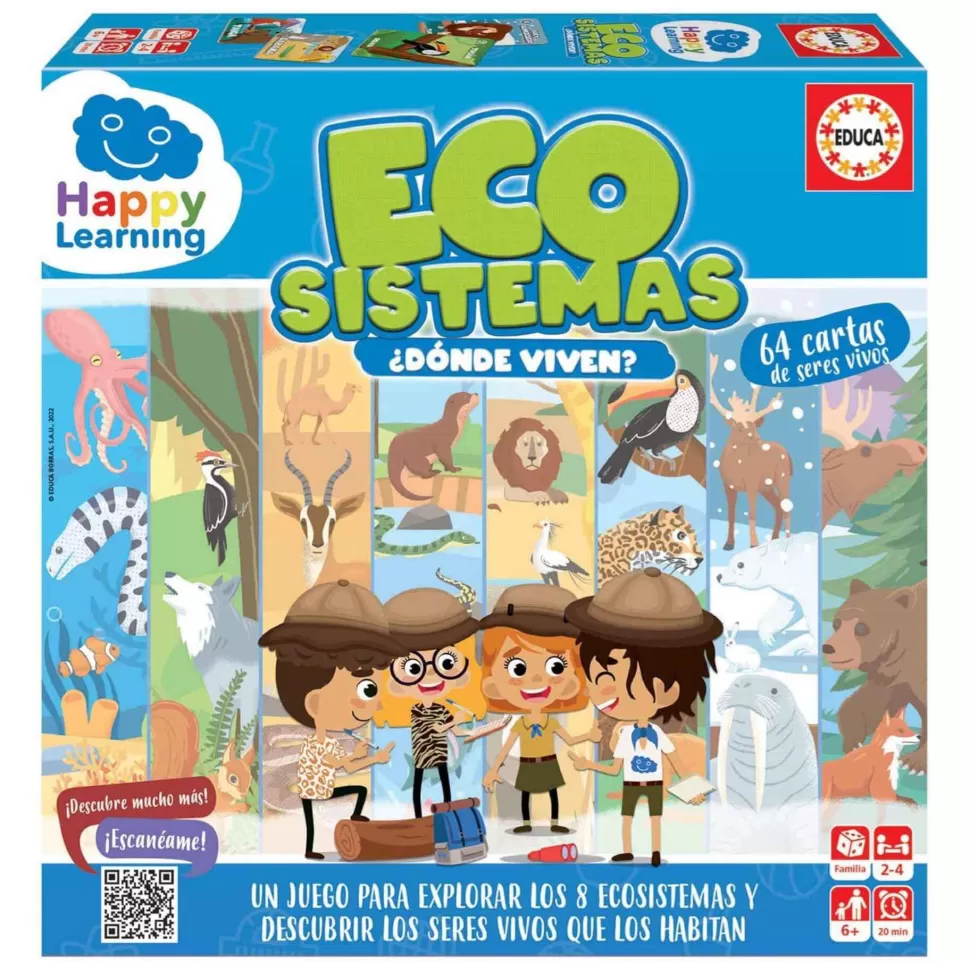 Educa Borras Ecosistemas Happy Learning* Puzzles Y Educativos