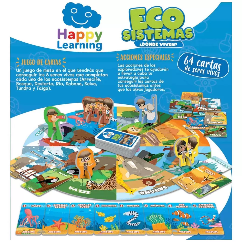 Educa Borras Ecosistemas Happy Learning* Puzzles Y Educativos