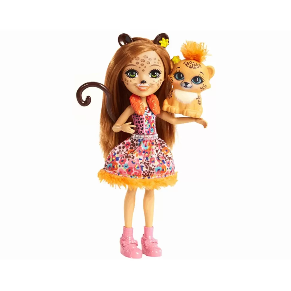 Enchantimals Muñecas^ Muneca Cheris Cheetah