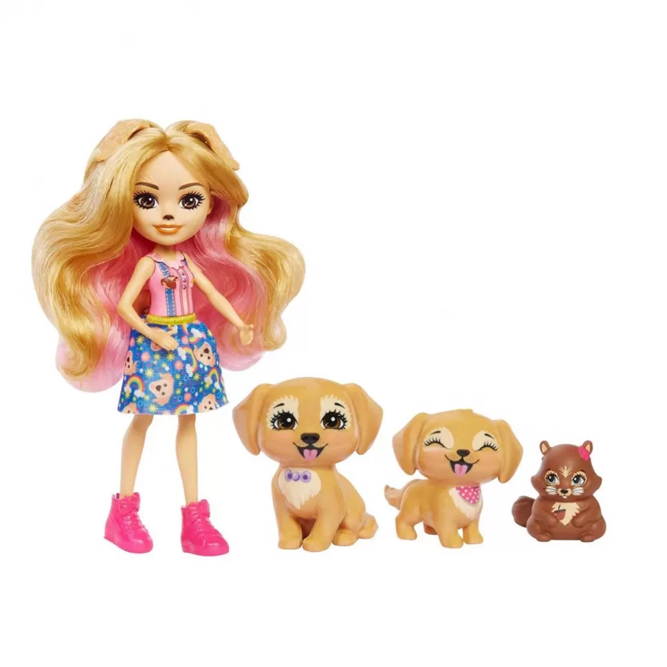 Enchantimals Muñecas^ Muneca Gerika Con Mascota 4 Anos