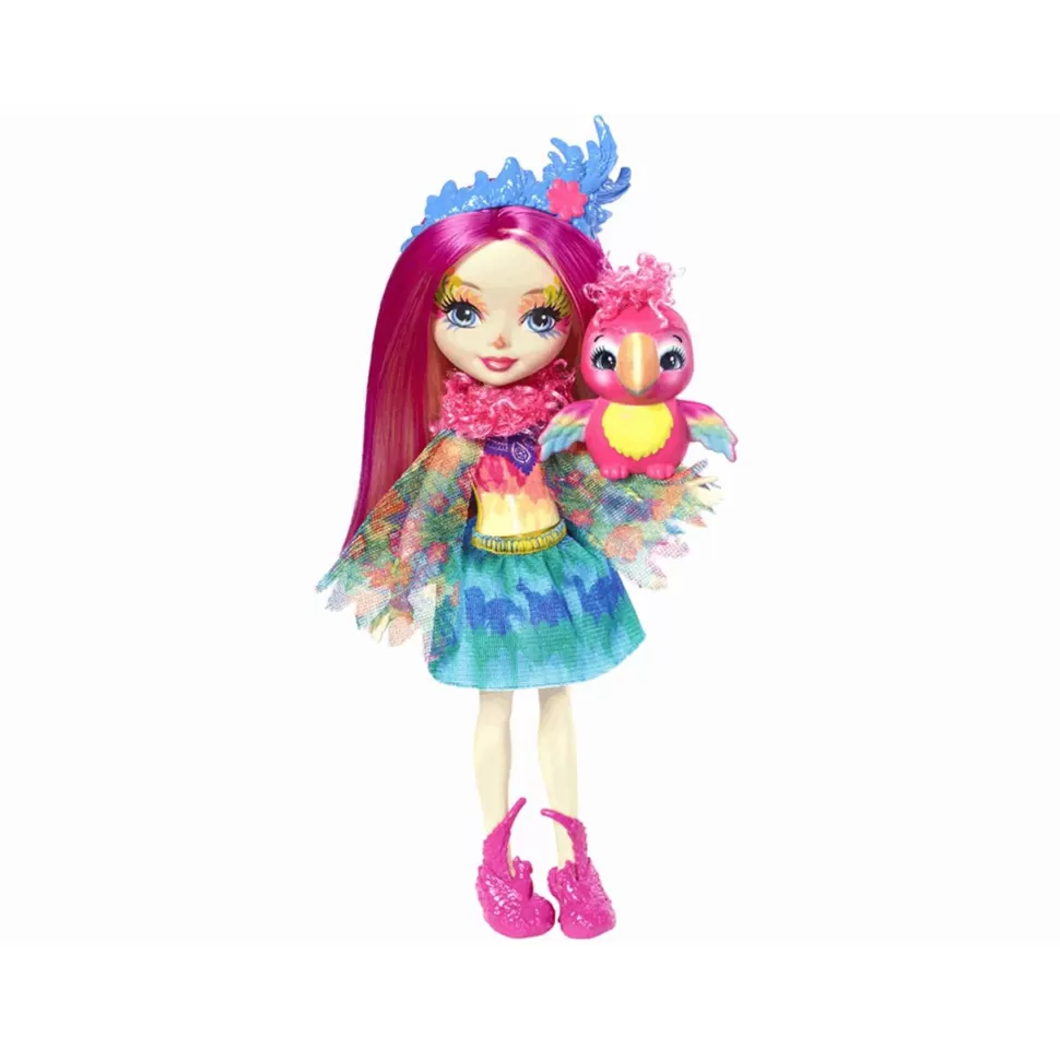 Enchantimals Muñecas^ Muneca Peeki Parrot