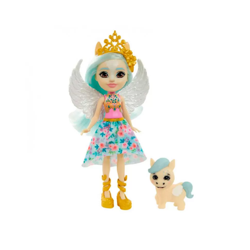 Enchantimals Royal Paulina Pegaso Y Mascota Wingley* Muñecas