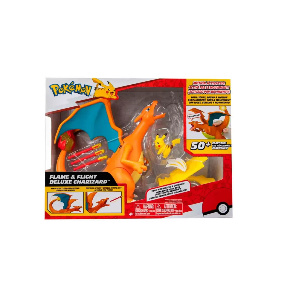 Pokemon Figura Charizard Electronico Vs. Pikachu * Figuras Y Minimundos