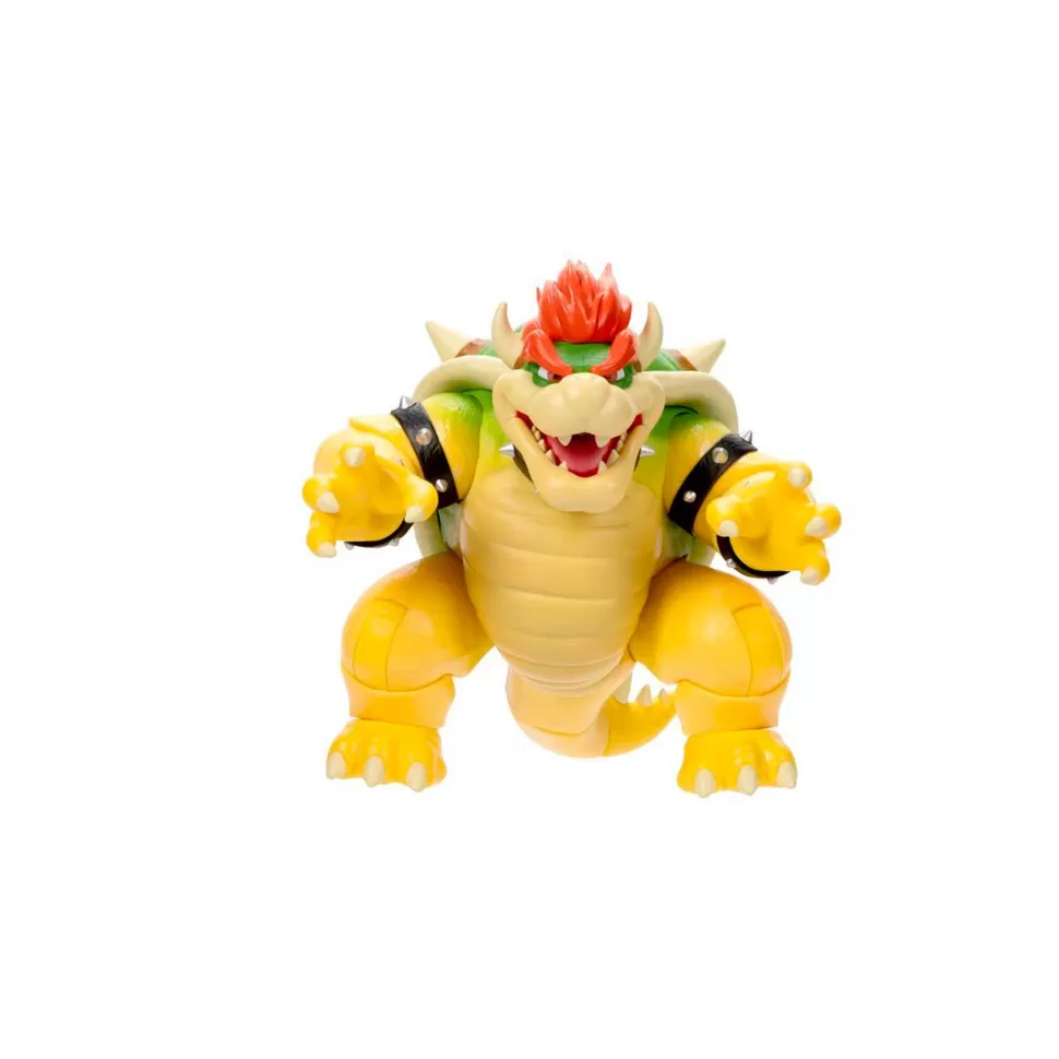 Super Mario Figura De Bowser Que Escupe Fuego De 7'* Figuras Y Minimundos