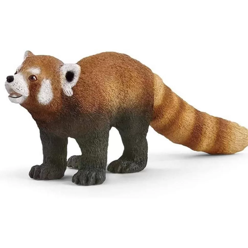 Schleich Figuras Y Minimundos^Figura Panda Rojo