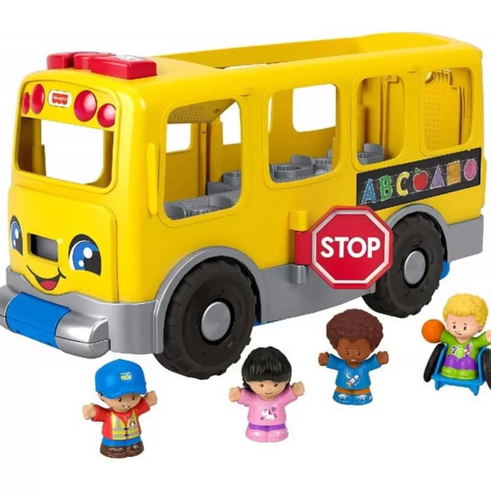 Fisher Price Autobus Escolar Grande* Primera Infancia