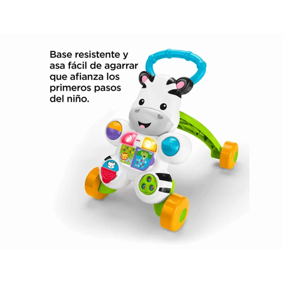 Fisher Price Primera Infancia^ Correpasillos Cebra Parlanchina Primeros Pasos | Juguete Infantil