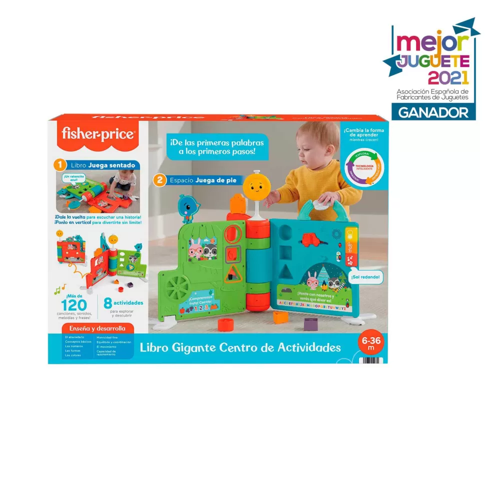 Fisher Price Libro De Historias Sienta Y Levanta* Puzzles Y Educativos