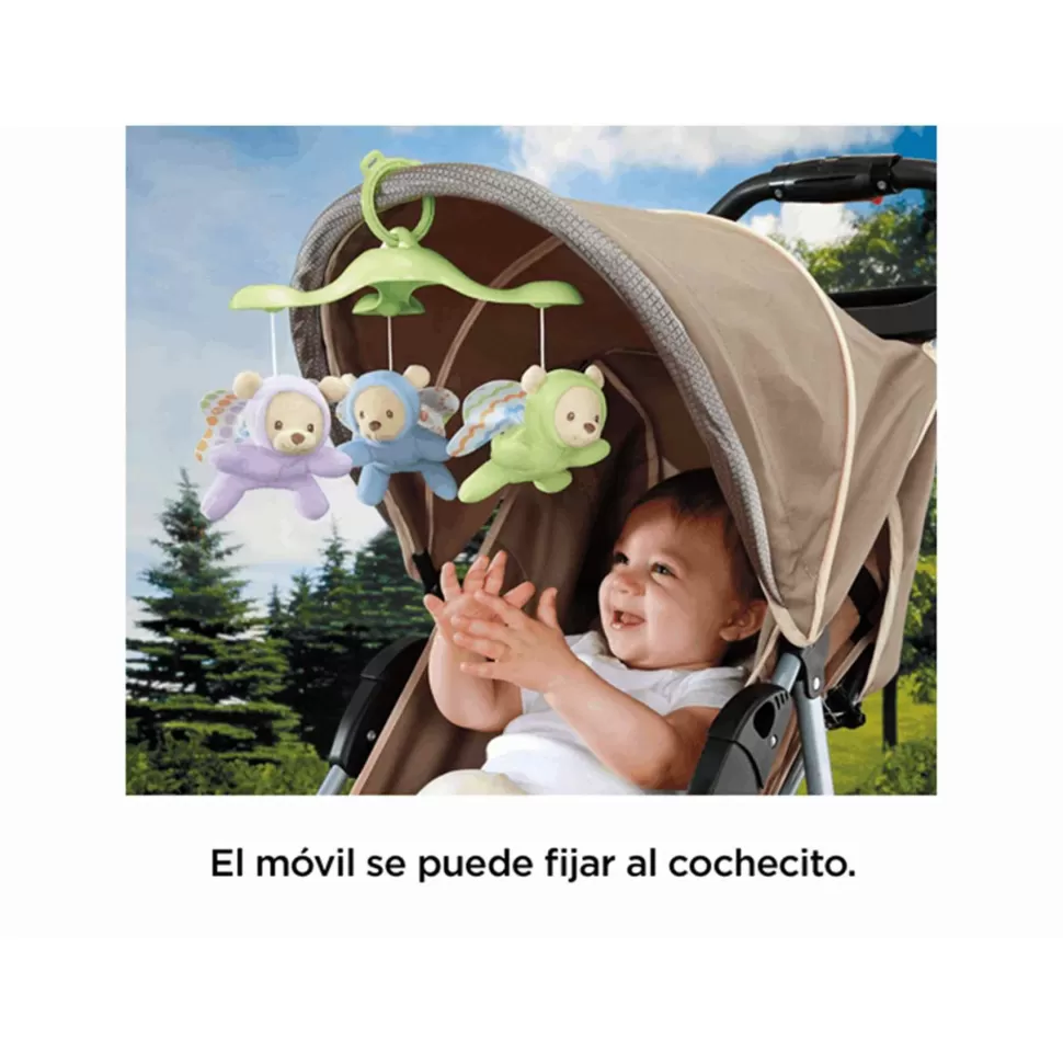 Fisher Price Primera Infancia^ Movil Ositos Voladores Con Proyector Para Bebe Recien Nacido