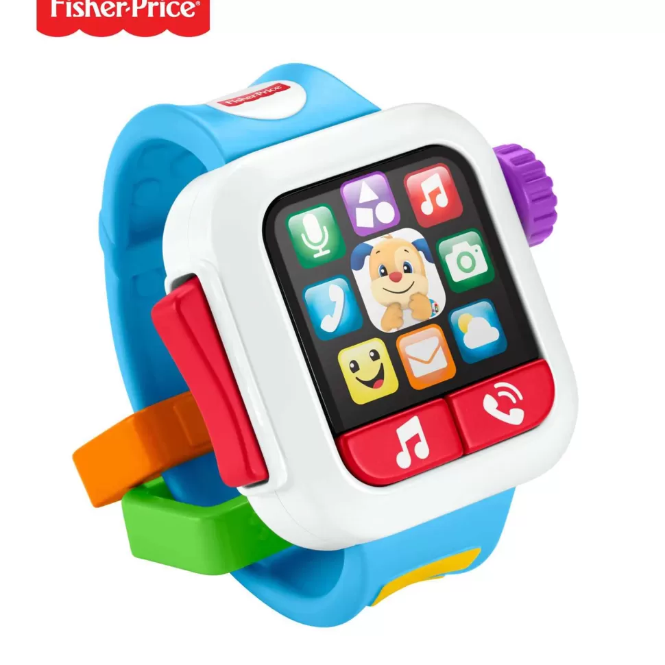 Fisher Price Primera Infancia^ Reloj Smartwatch Hora De Aprender | Juguete Infantil
