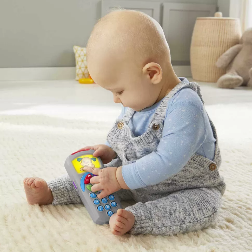 Fisher Price Primera Infancia^ Rie Y Aprende Mando A Distancia Perrito Mattel Dld35