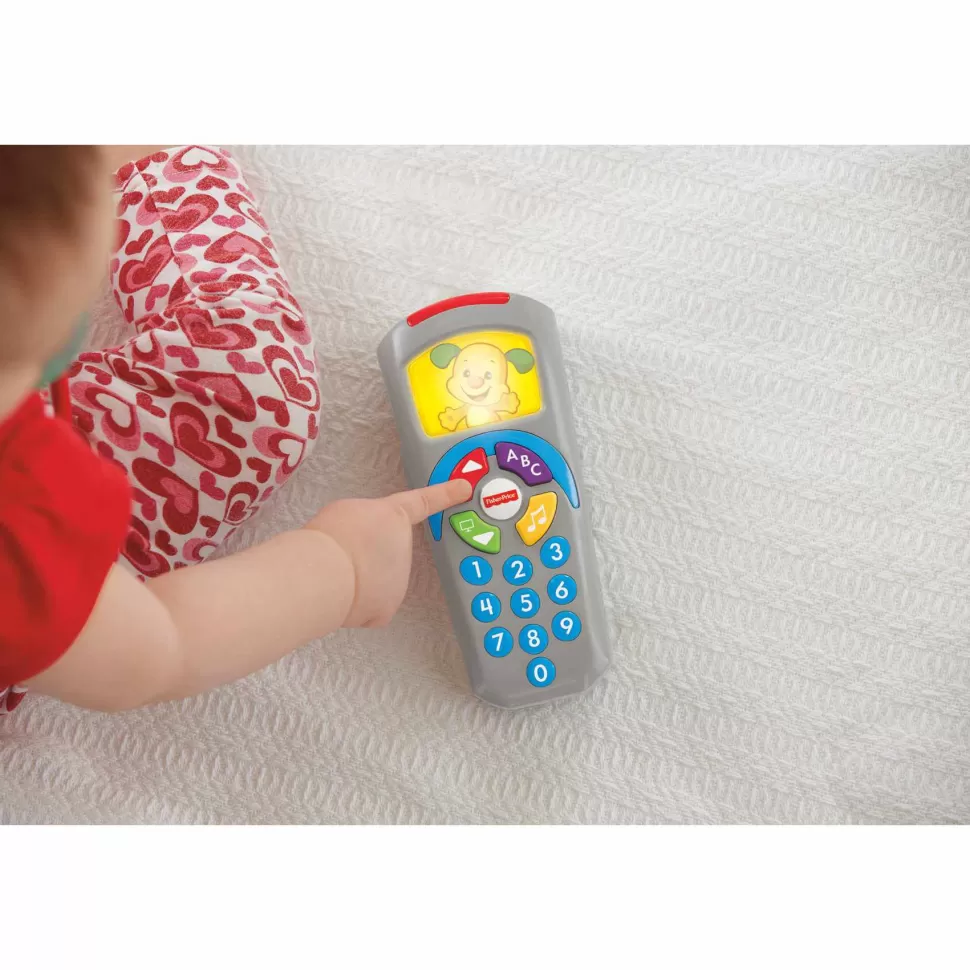 Fisher Price Primera Infancia^ Rie Y Aprende Mando A Distancia Perrito Mattel Dld35