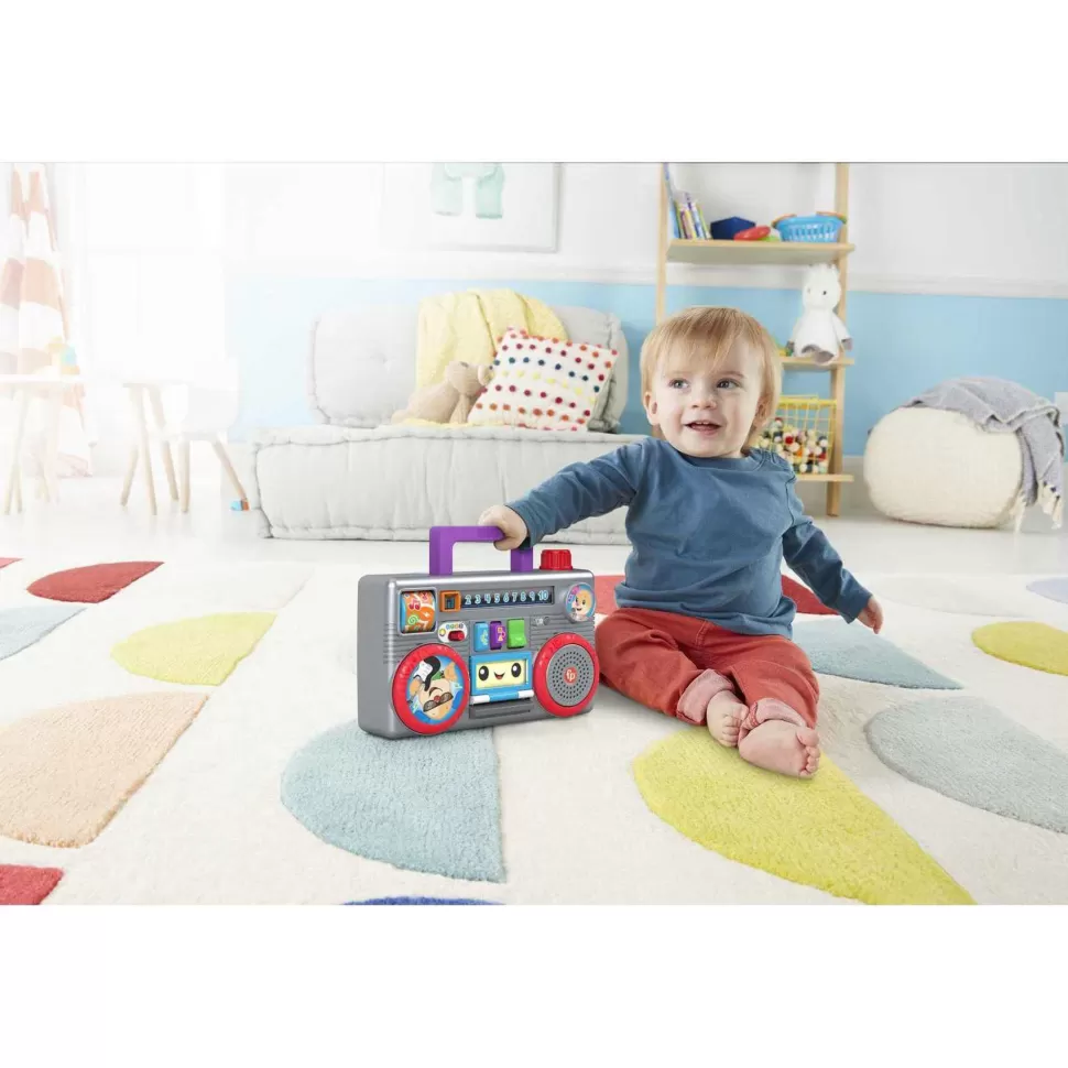 Fisher Price Rie Y Aprende Radio Divertida* Puzzles Y Educativos