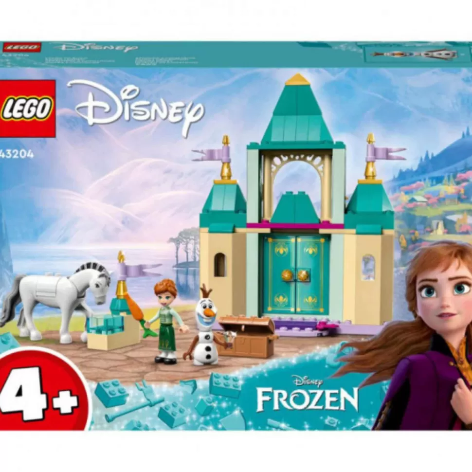 * Juegos De Construcción^ Frozen Castillo De Juegos Anna Y Olaf 43204