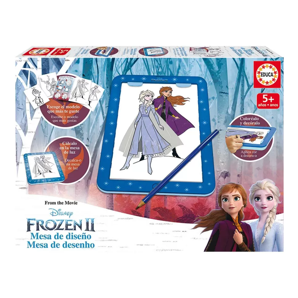 Educa Borras Frozen Ii Mesa De Diseno* Puzzles Y Educativos