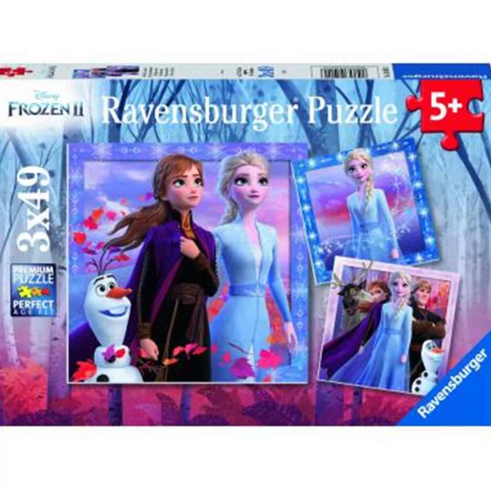 Frozen Puzzles Y Educativos^ Ii Puzzle 3X49