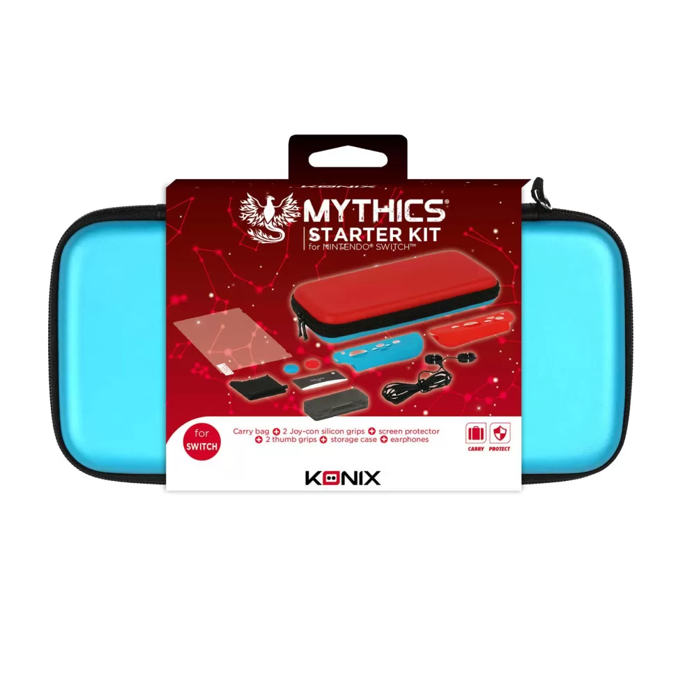 Star Wars Funda Starter Kit Rojo Y Azul Nintendo Switch* Juguetes Electrónicos