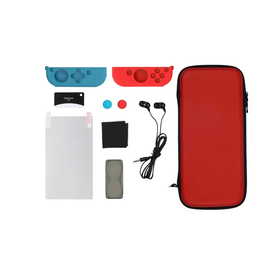 Star Wars Funda Starter Kit Rojo Y Azul Nintendo Switch* Juguetes Electrónicos