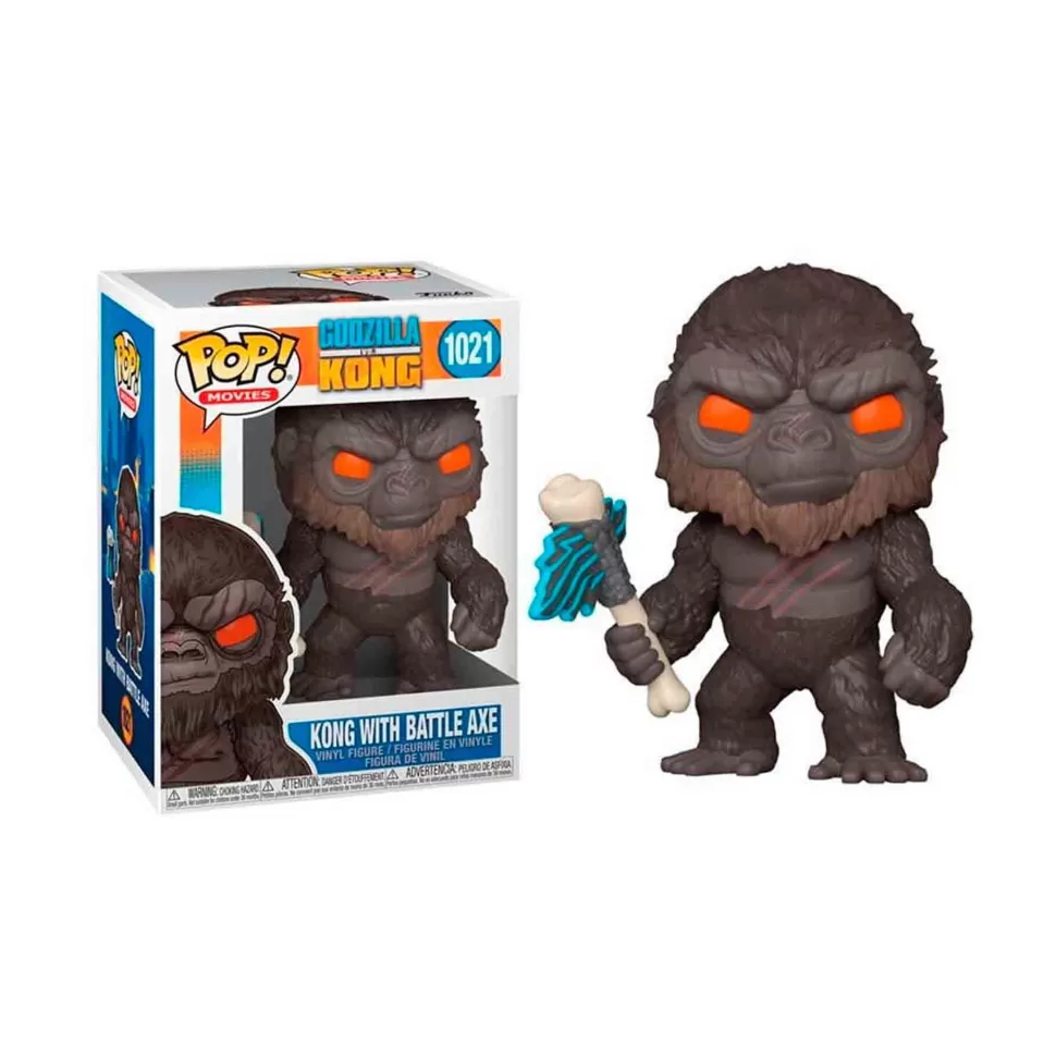 Funko Godzilla Vs Kong - Kong Con Hacha 1021* Juegos De Mesa