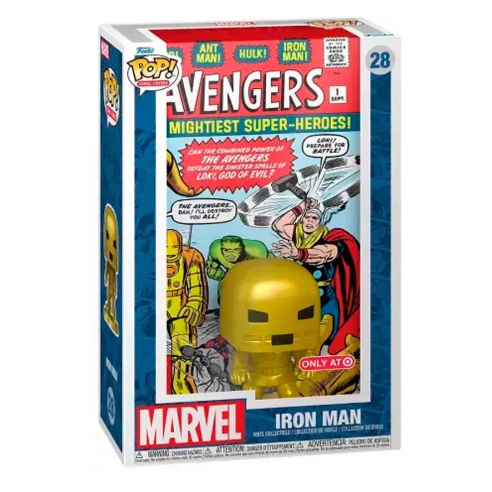 Funko Figuras Y Minimundos^ Pop Comic Cover: Marvel- Avengers #1