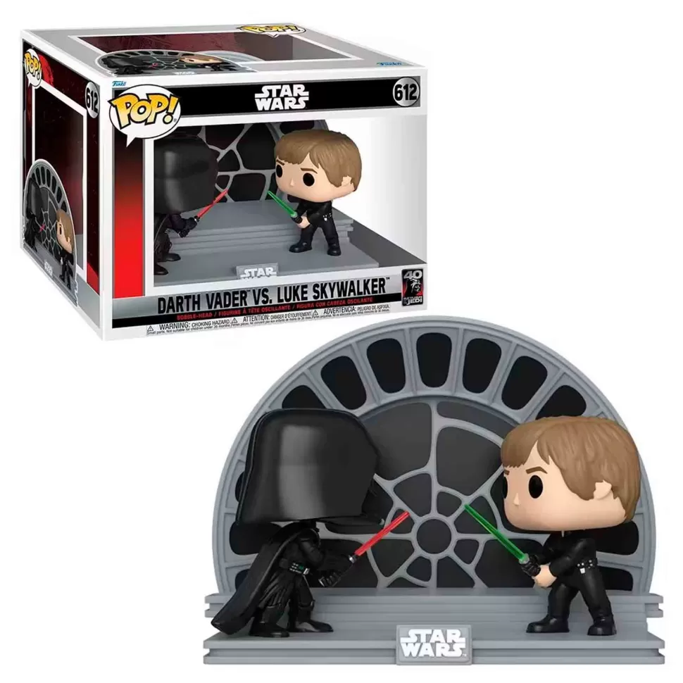 Star Wars Figuras Y Minimundos^Funko Pop Moment Rotj 40Thluke Vs Vader