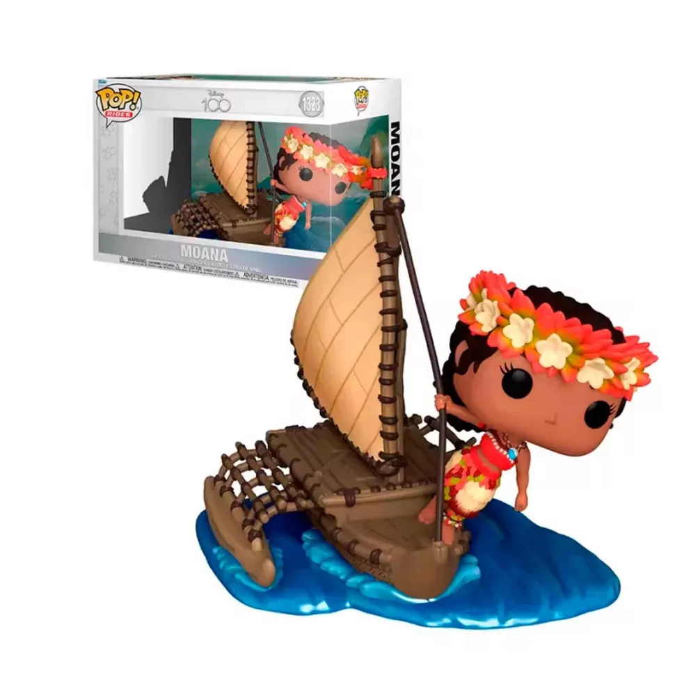 * Funko Pop Ride Sup Dlx D100- Moana Finale* Figuras Y Minimundos