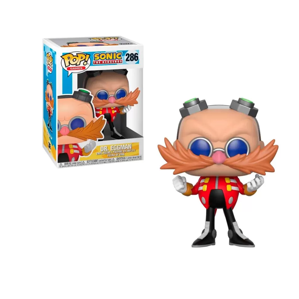 Funko Pop Rides Dlx Sonic Dr Eggman Nº 286* Figuras Y Minimundos