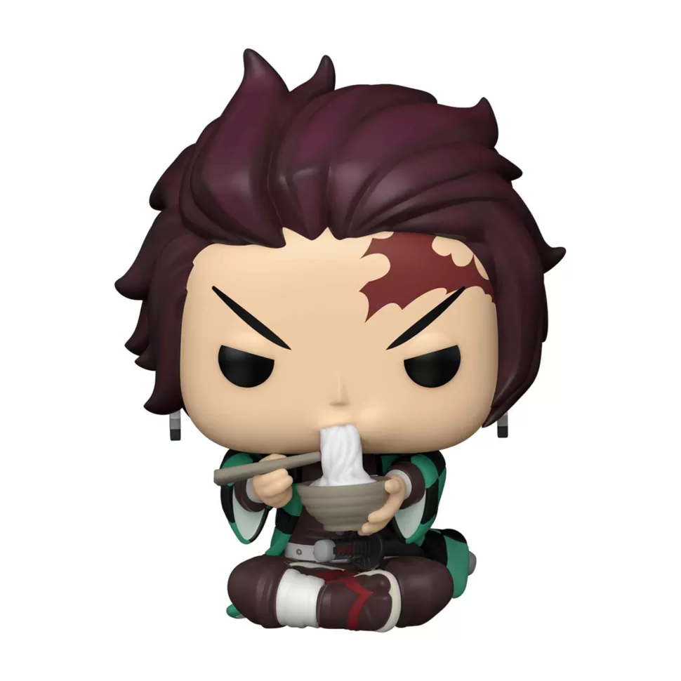 Funko Pop Tanjiro Kamado Con Fideos* Figuras Y Minimundos