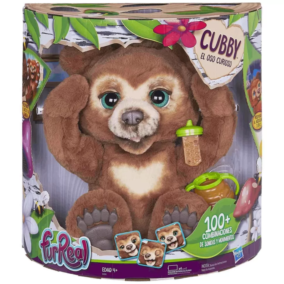 Furreal Friends Furreal Cubby Mi Oso Curioso* Peluches